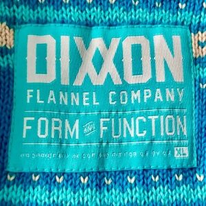 DIXXON Flannel Company Sweater Hoodie. Size XL Hippie Style.